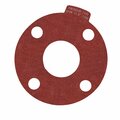 Macho O-Ring & Seal 1-1/4in Full Face Predator 1330 Flange Gasket Red EPDM, NSF-61 Certified, 1/8in Thick, 10PK 125.PFF150.M0010